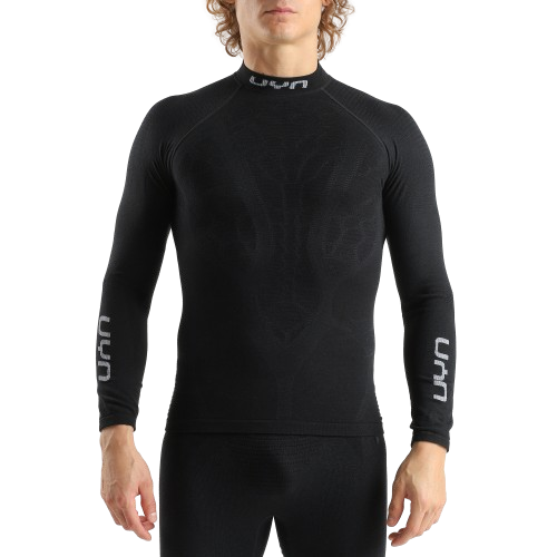 Funkčné tričko UYN Man Elevatyon Biomorph UW Shirt Long SL Turtle New Neck Black - 2025/26