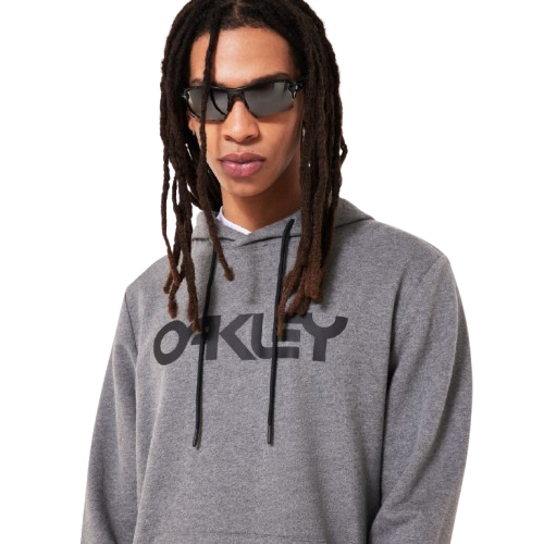 Mikina Oakley B1B PO Hoodie 2.0 New Athletic Grey/Black