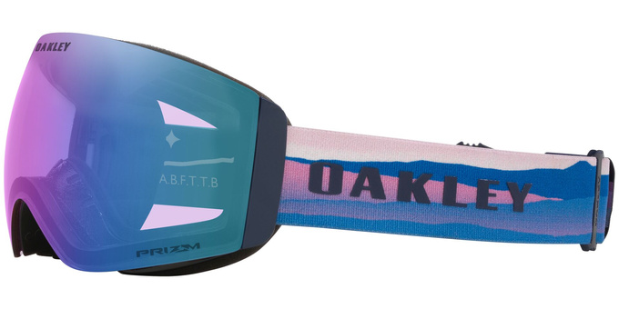 Lyžiarske okuliare Oakley Flight Deck Pro M Mikaela Shiffrin Sig/Prizm Snow Iced Iridium + Additional lens Prizm Snow Sapphire Iridium - 2025/26