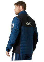 Páperová bunda Helly Hansen World Cup Insulator Jacket Ocean NSF - 2023/24