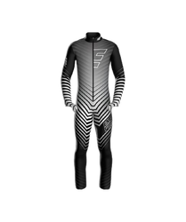 Lyžiarska kombinéza ENERGIAPURA Active Black Junior (non insulated, light padded) - 2023/24