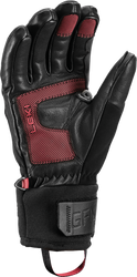 Lyžiarske rukavice LEKI Griffin Pro 3D Woman Black/Rose- 2024/25