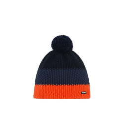 Čiapka Eisbar Star Pompon MÜ Black/Dark Blue/Orange - 2025/26