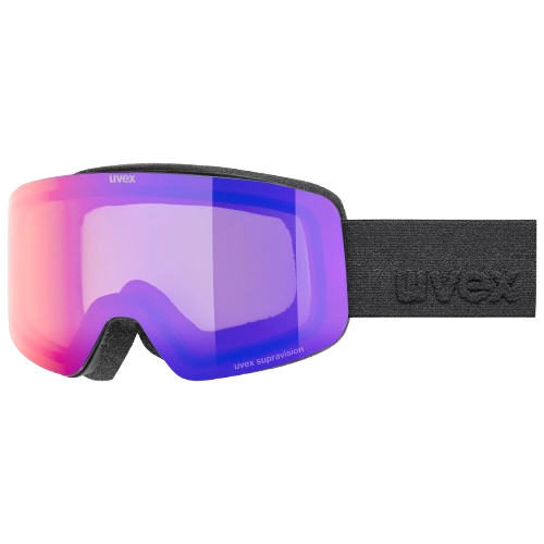 Lyžiarske okuliare Uvex PWDR FM Black Matt/Mirror Ruby - 2025/26