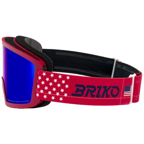 Lyžiarske okuliare Briko Frostbite USA Matt Red/Tanganora Blue - 2025/26