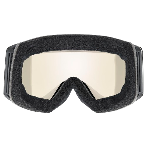Lyžiarske okuliare Uvex Provoqe V Black Matt/Mirror Blue - 2025/26
