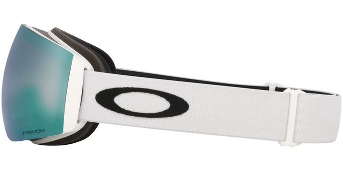 Lyžiarske okuliare Oakley Flight Deck Pro M Matte White/Prizm Snow Sapphire Iridium + Additional lens Prizm Snow Iced Iridium - 2025/26
