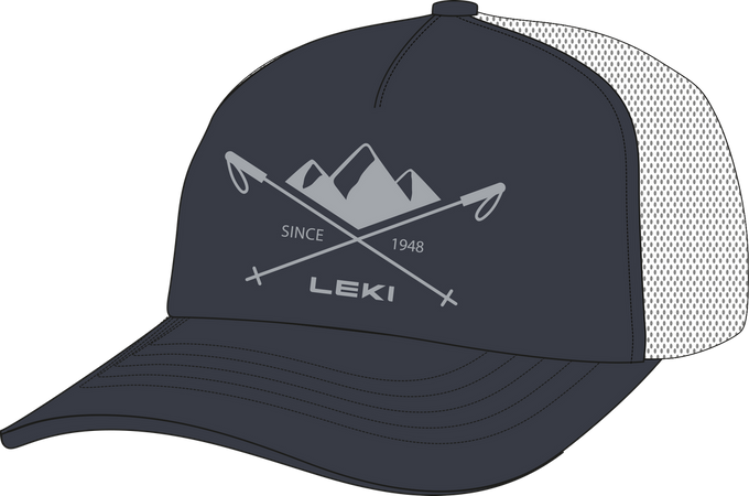 Viečko LEKI Outdoor Cap Ensign Blue/White/Arctic Ice