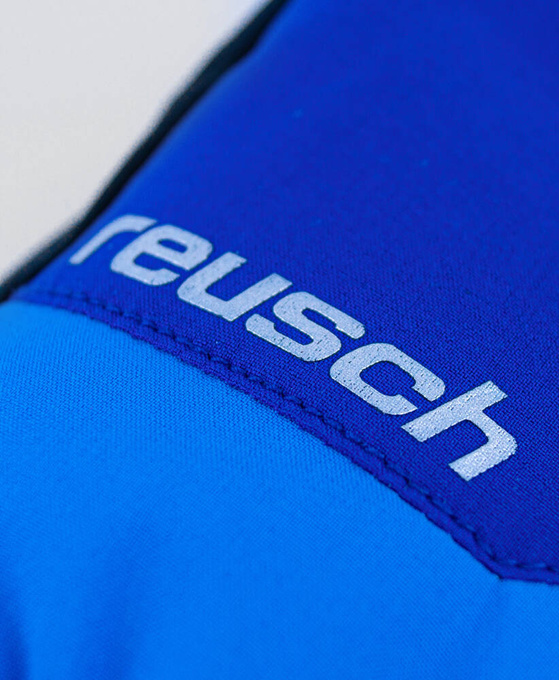 Lyžiarske rukavice Reusch Jerry Down R-TEX® XT Mitten Surf The Web/Brilliant Blue - 2024/25
