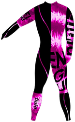 Lyžiarska kombinéza ENERGIAPURA Fluid Fuxia Junior (izolační, unpadded) - 2022/23