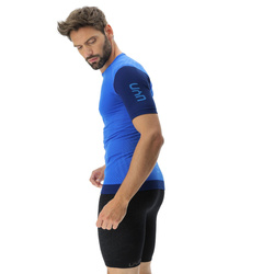 Bežecké tričko UYN Man Running PB42 OW Shirt SH_SL Strong Blue/Peacot