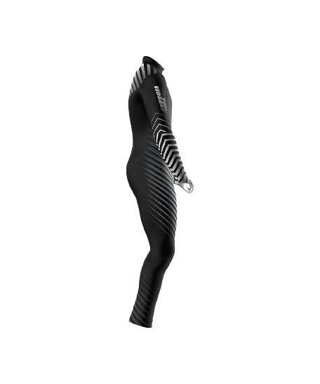 Lyžiarska kombinéza ENERGIAPURA Active Black Junior (non insulated, light padded) - 2023/24