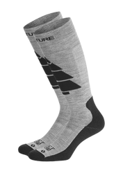 Lyžiarske ponožky Picture Wooling Ski Grey Melange - 2024/25