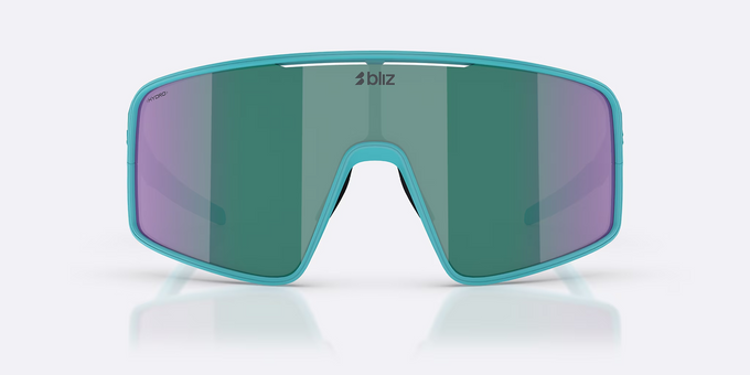 Slnečné okuliare BLIZ P001 Frame Matte Turquoise with Blue Green Lenses