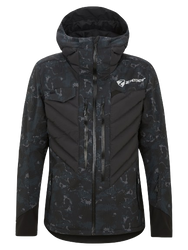 Lyžiarska bunda Ziener RCE Coach Jacket Unisex Black Foggy Print - 2024/25