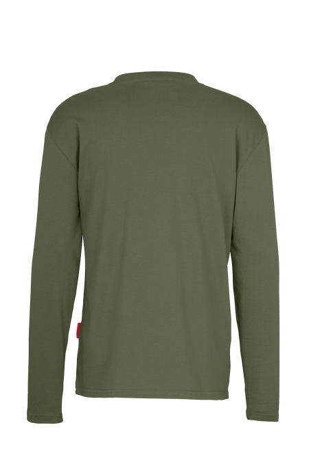 Tričko Van Deer Essential Longsleeve Khaki - 2025/26