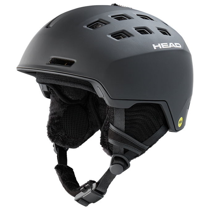 Lyžiarska helma HEAD REV MIPS Black - 2025/26