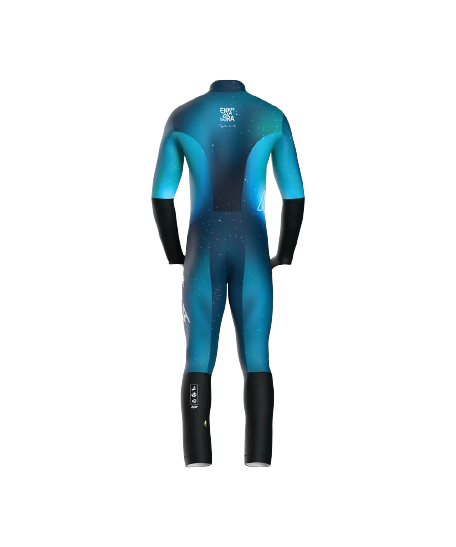 Lyžiarska kombinéza Energiapura Aurora Blue (non insulated, light padded) - 2024/25
