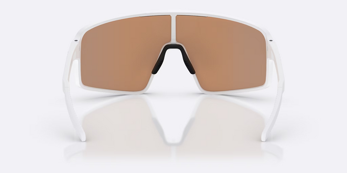 Slnečné okuliare BLIZ P001 Frame Matte White with N_O_N Coral/Orange Mirror Blue Lenses