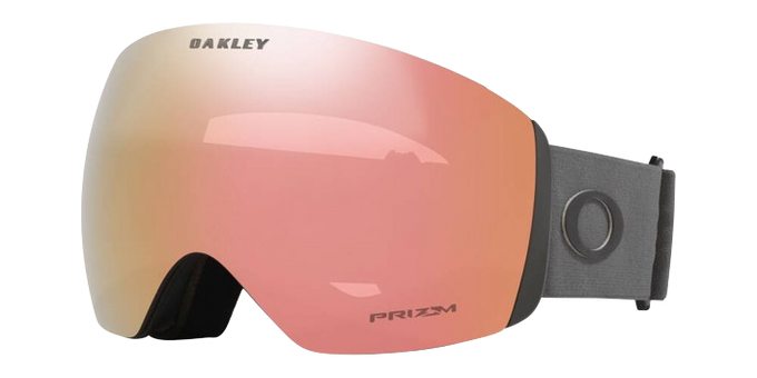 Lyžiarske okuliare Oakley Flight Deck L Matte Forged Iron Prizm Rose Gold Iridium - 2024/25