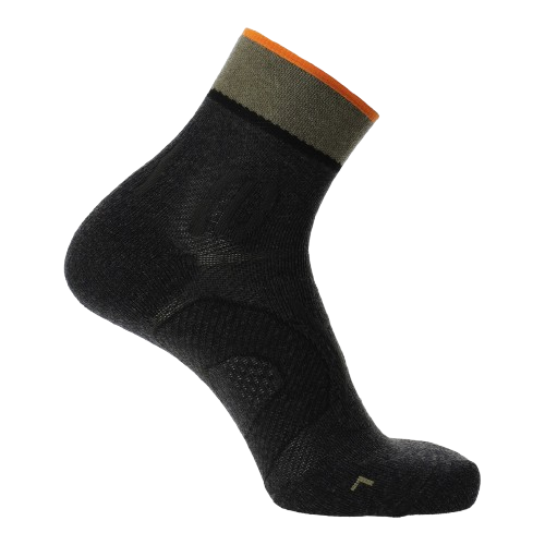 Outdoorové ponožky UYN Man Trekking One Low Cut Socks Anthracite/Green