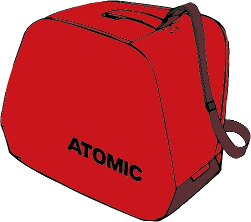 Vak na lyžiarske topánky Atomic Boot & Helmet Bag Red – 2025/26