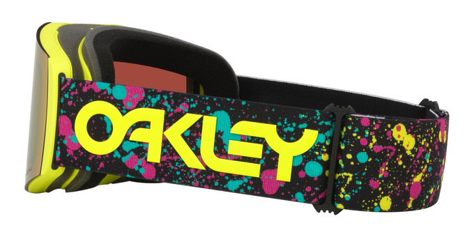 Lyžiarske okuliare Oakley Fall Line L Jaxon Black/Prizm Prizm Snow Sage Gold Iridium - 2025/26