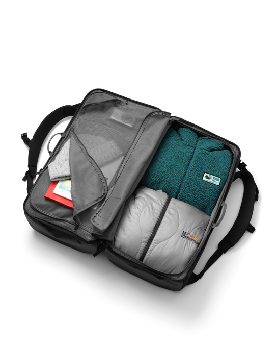 Taška DB Roamer Pro Split Duffel 70L Black Out - 2025/26