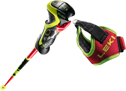 Zjazdové palice LEKI Venom SL 3D Red - 2025/26