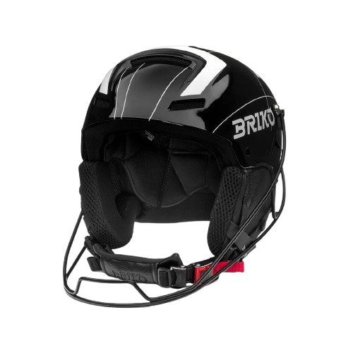 Lyžiarska helma Briko Slalom 2.0 Italia Shiny Black White - 2024/25
