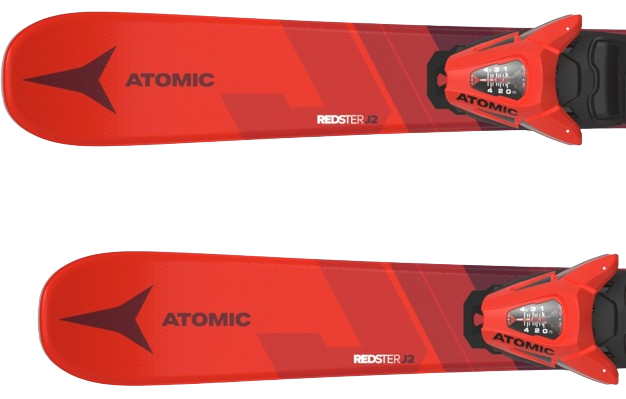 Zjazdové lyže Atomic Redster J2 70-90 + C 5 GW Red/Black - 2024/25