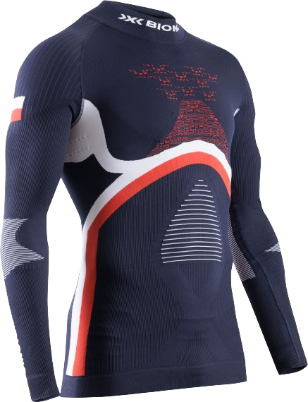 Funkčné tričko X-Bionic Energy Accumulator 4.0 Patriot Shirt Turtle Neck LG SL Poland - 2025/26