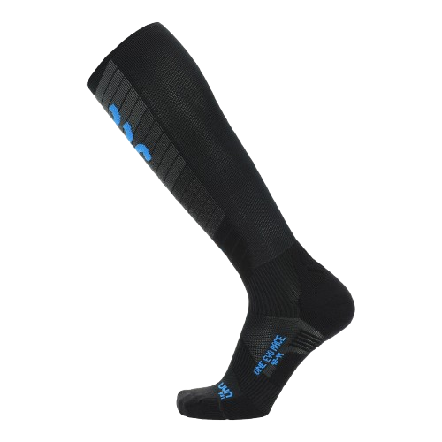 Lyžiarske ponožky UYN Man Ski Evo Race One Black/Blue - 2025/26