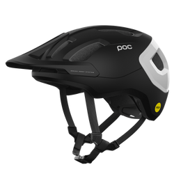 Cyklistická prilba POC Axion Race MIPS Uranium Black Matt/Hydrogen White
