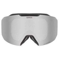 Lyžiarske okuliare Uvex Evidnt ATTRACT V Black Matt/Mirror Silver + spare lens - 2025/26