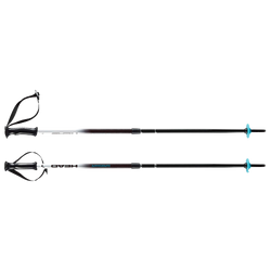 Turistické palice HEAD Supershape Team Adjustable White/Black/Speed Blue - 2024/25