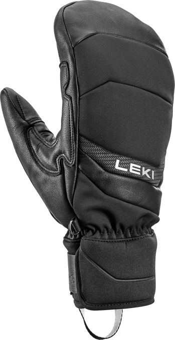 Lyžiarske rukavice LEKI Griffin Base Zero Mitt Black - 2025/26