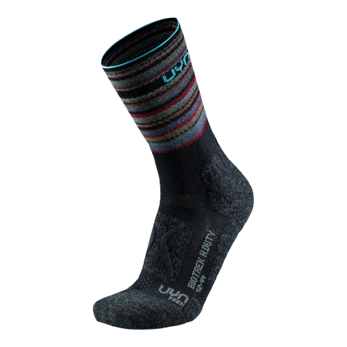 Outdoor Socks UYN Man Biotrek Heavy Duty Socks Black/Multicolor