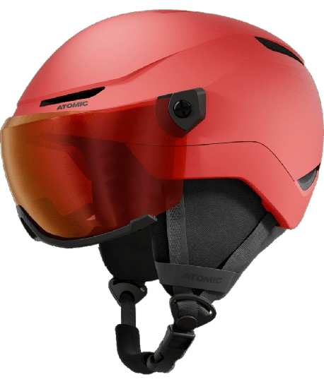  Lyžařská helma Atomic Revent Visor JR Red - 2025/26