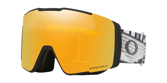 Lyžiarske okuliare Oakley Line Miner Pro L Black Forge/Prizm 24K Iridium + Additional lens Prizm Snow Sage Gold Iridium - 2025/26
