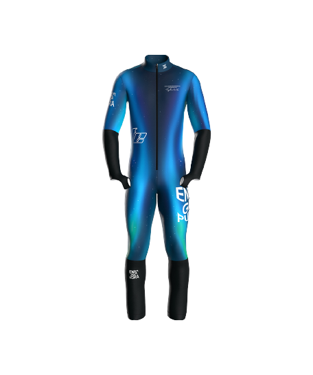 Lyžiarska kombinéza Energiapura Aurora Blue Junior (insulated, unpadded) - 2024/25