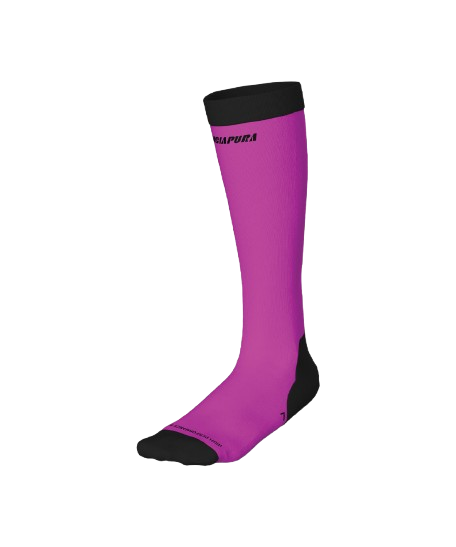 Lyžiarske ponožky Energiapura Silk Socks Fuxia/Black - 2025/26
