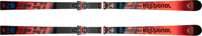 Zjazdové lyže Rossignol Hero Athlete GS 170-182 R22 + Spx 12 Rockerace GW Hot Red - 2025/26
