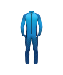 Lyžiarska kombinéza Energiapura Competition Junior PRO/Turchese/Blue (insulated, padded) - 2025/26