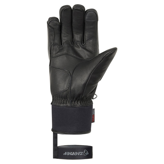 Lyžiarske Rukavice Ziener Galf-z AS Pr Touch Glove Man Black - 2025/26