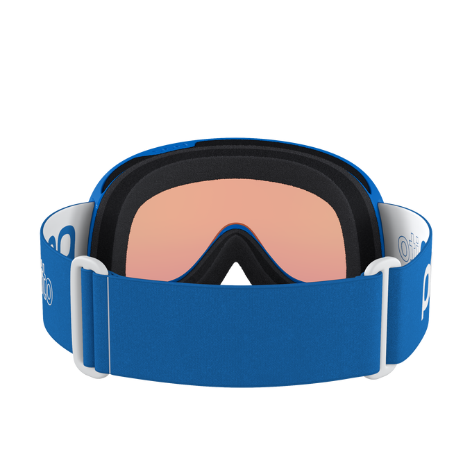 Lyžiarske okuliare POC Pocito Retina Fluorescent Blue/Partly Sunny Light Orange - 2025/26