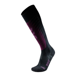 Lyžiarske ponožky UYN Women Ski One Biotech Black/Purple - 2025/26