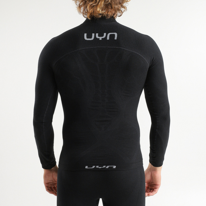 Funkčné tričko UYN Man Elevatyon Biomorph UW Shirt Long SL Turtle New Neck Black - 2025/26