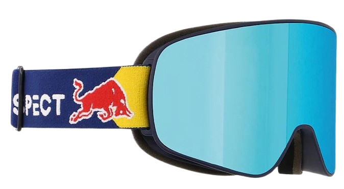 Lyžiarske okuliare Red Bull Spect RUSH Blue/Red With Blue Mirror - 2025/26