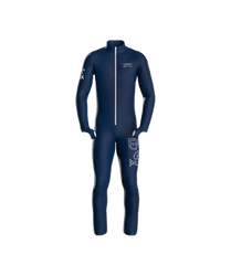 Lyžiarska kombinéza Energiapura Globe Dark Blue Junior (insulated, light padded) - 2024/25